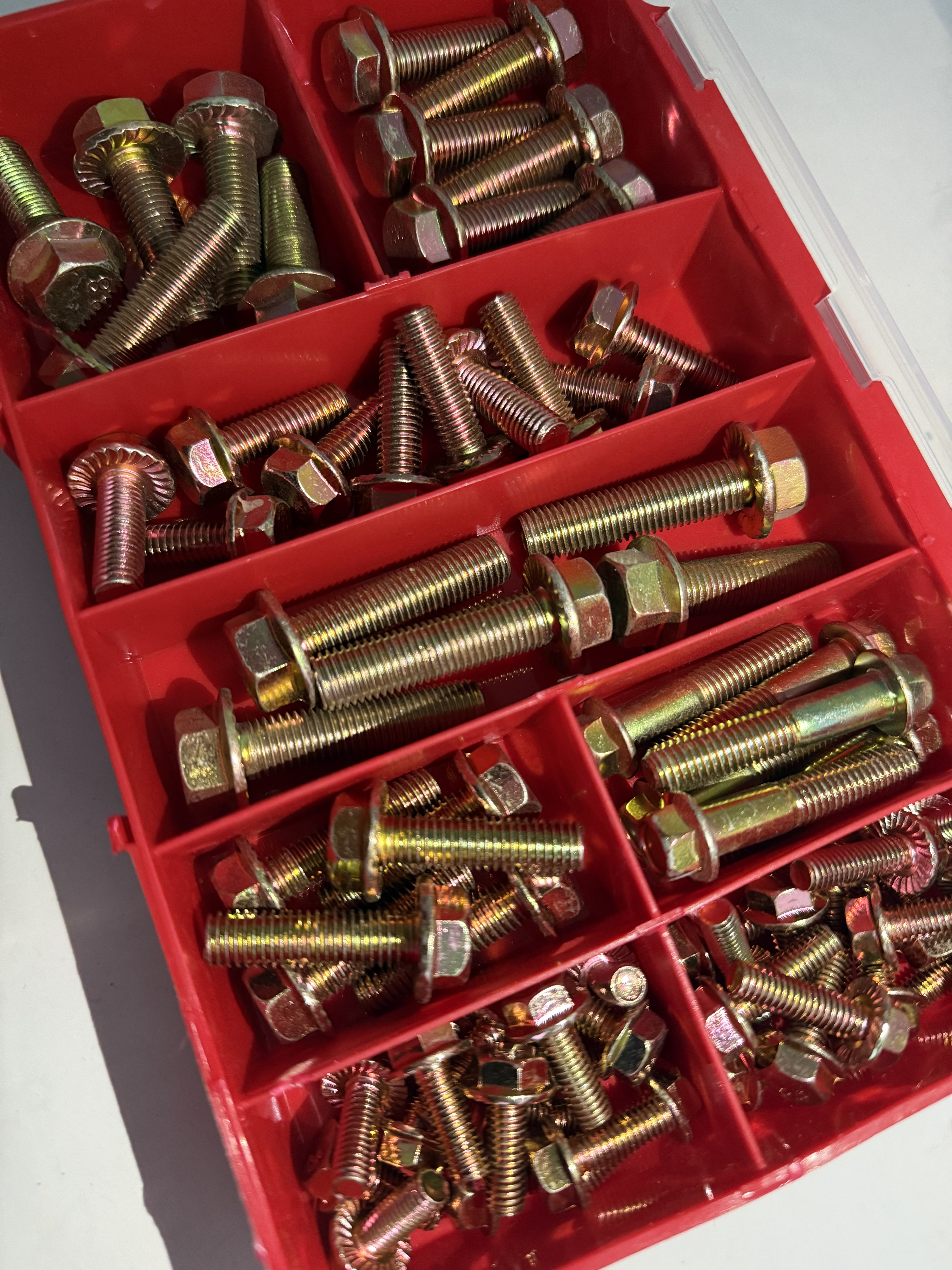 Tensilock Flange Sets - Din 6921 (Zinc Yellow) | 70 PCS