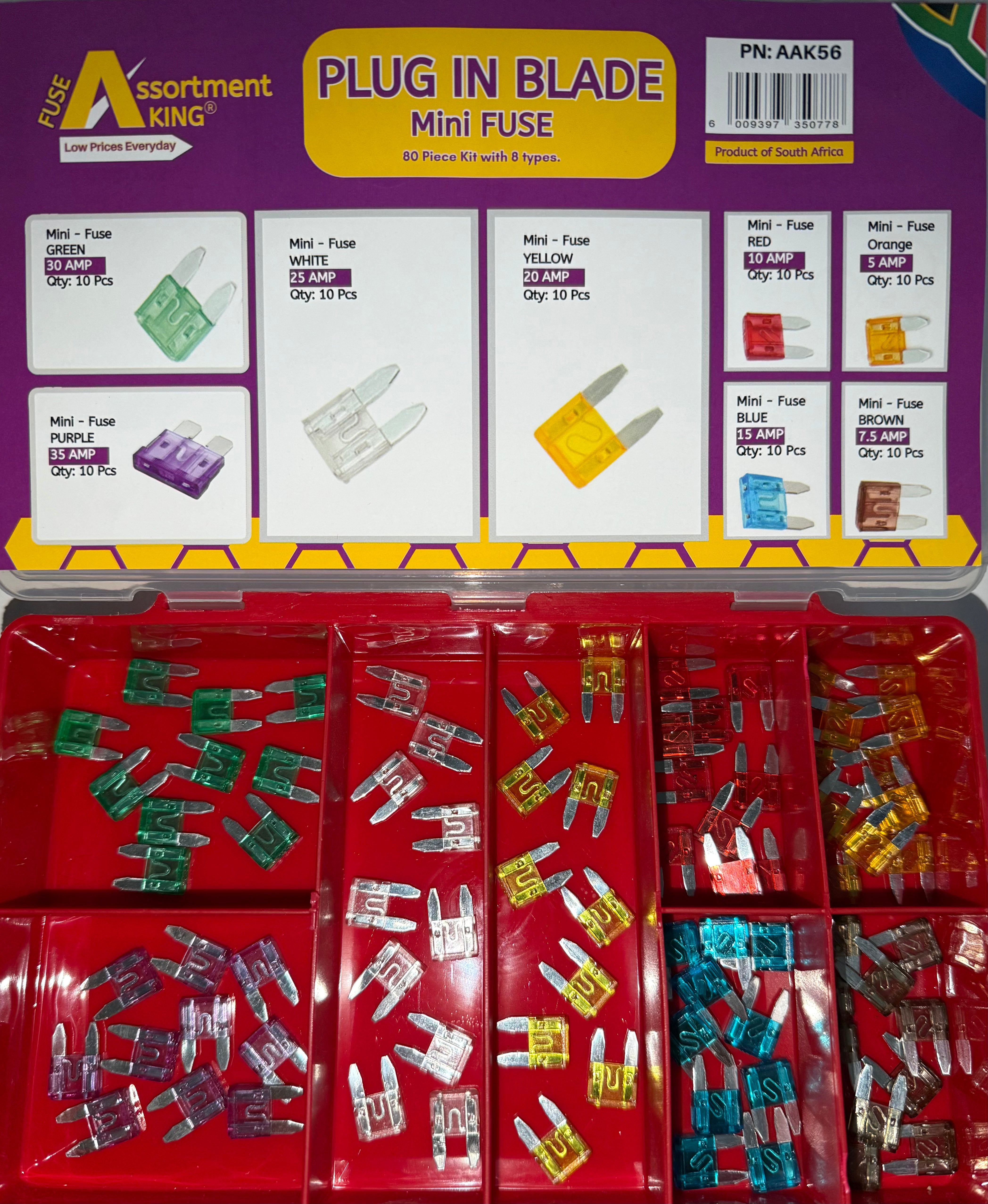 Plug In Blade - Mini Fuse