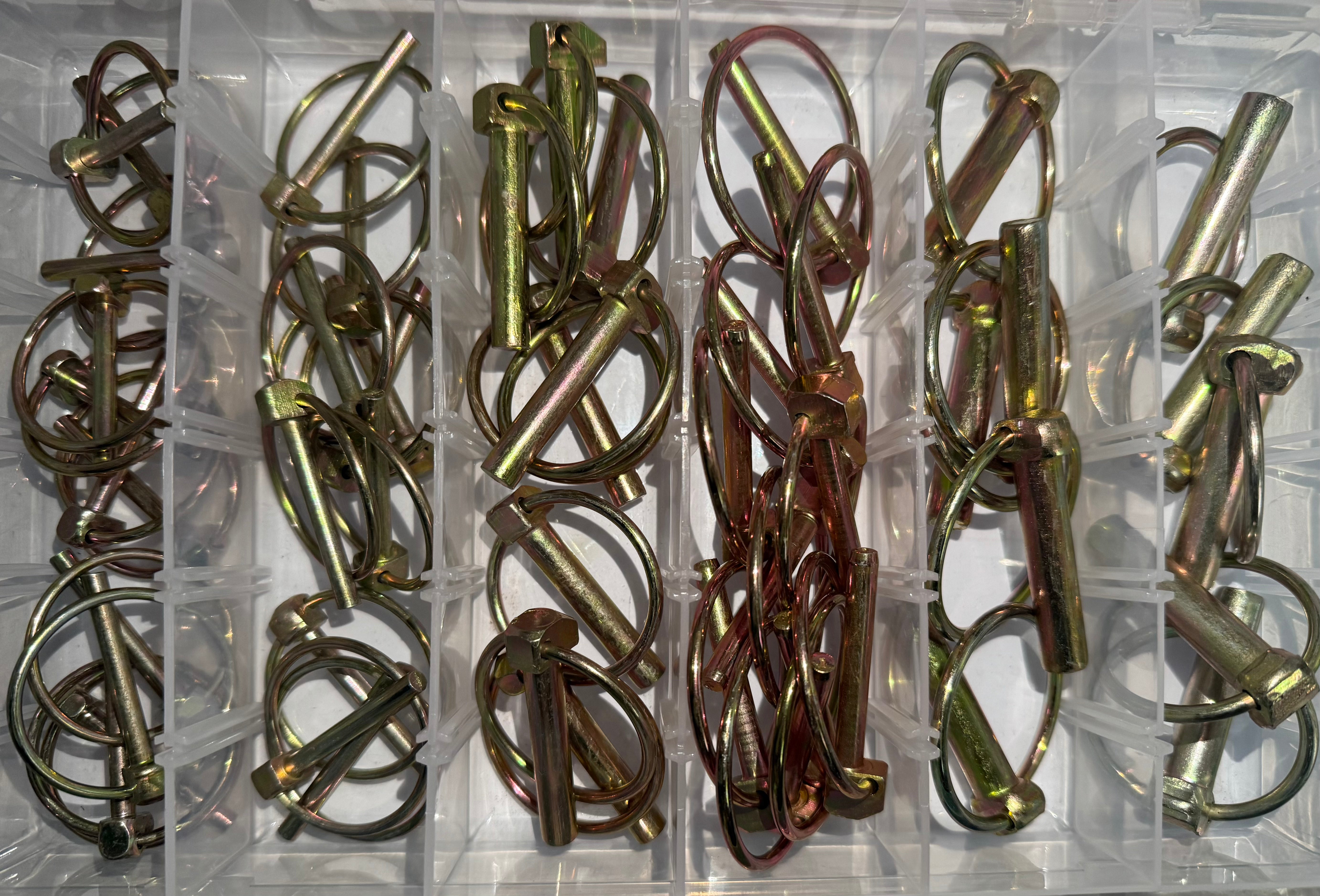 Linch Pins Steel Din 11023 (48 Pieces) | Large Box