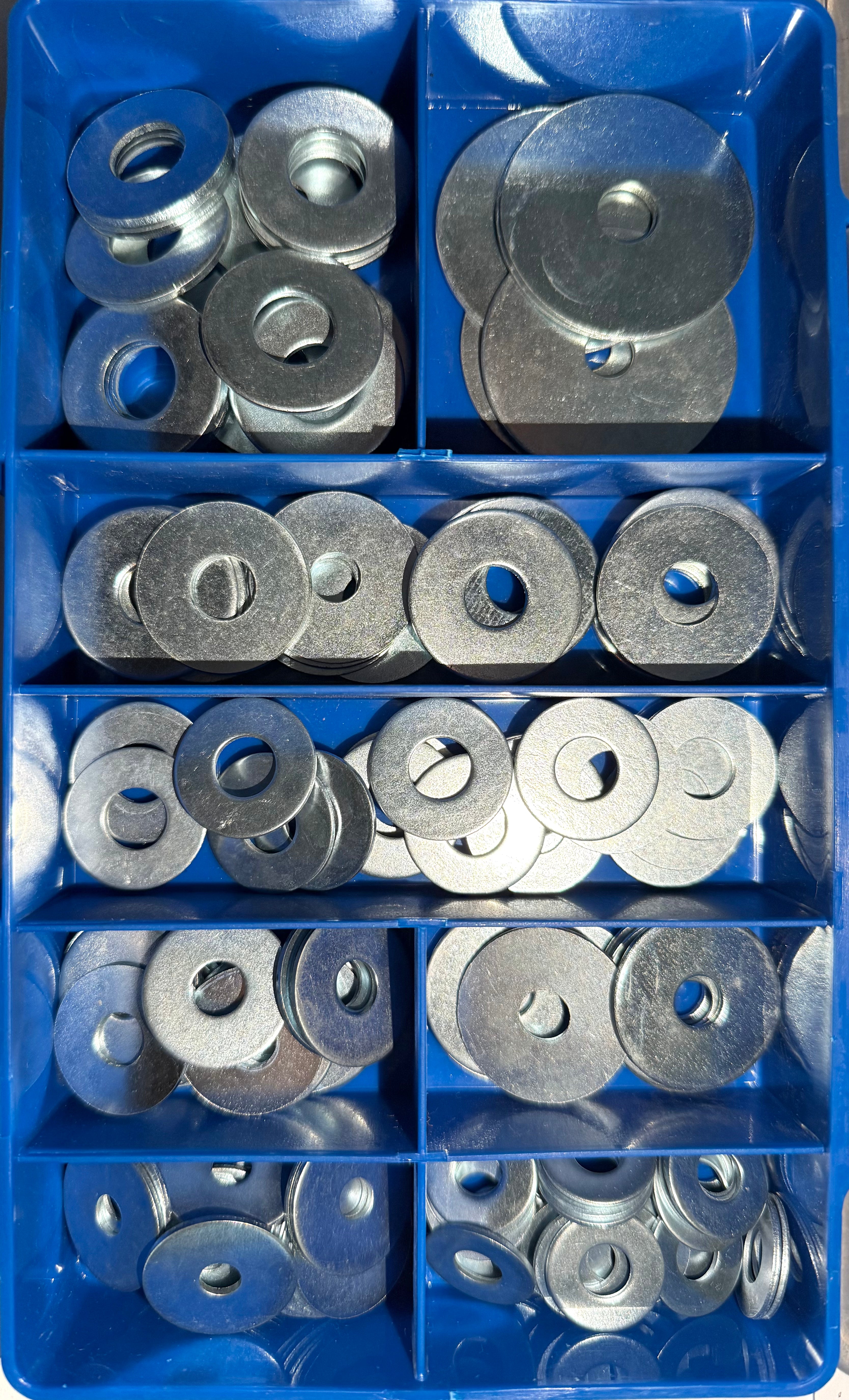 Fender Penny Washers Large Sizes Assortment Kit – 150 PCE | DIN 522