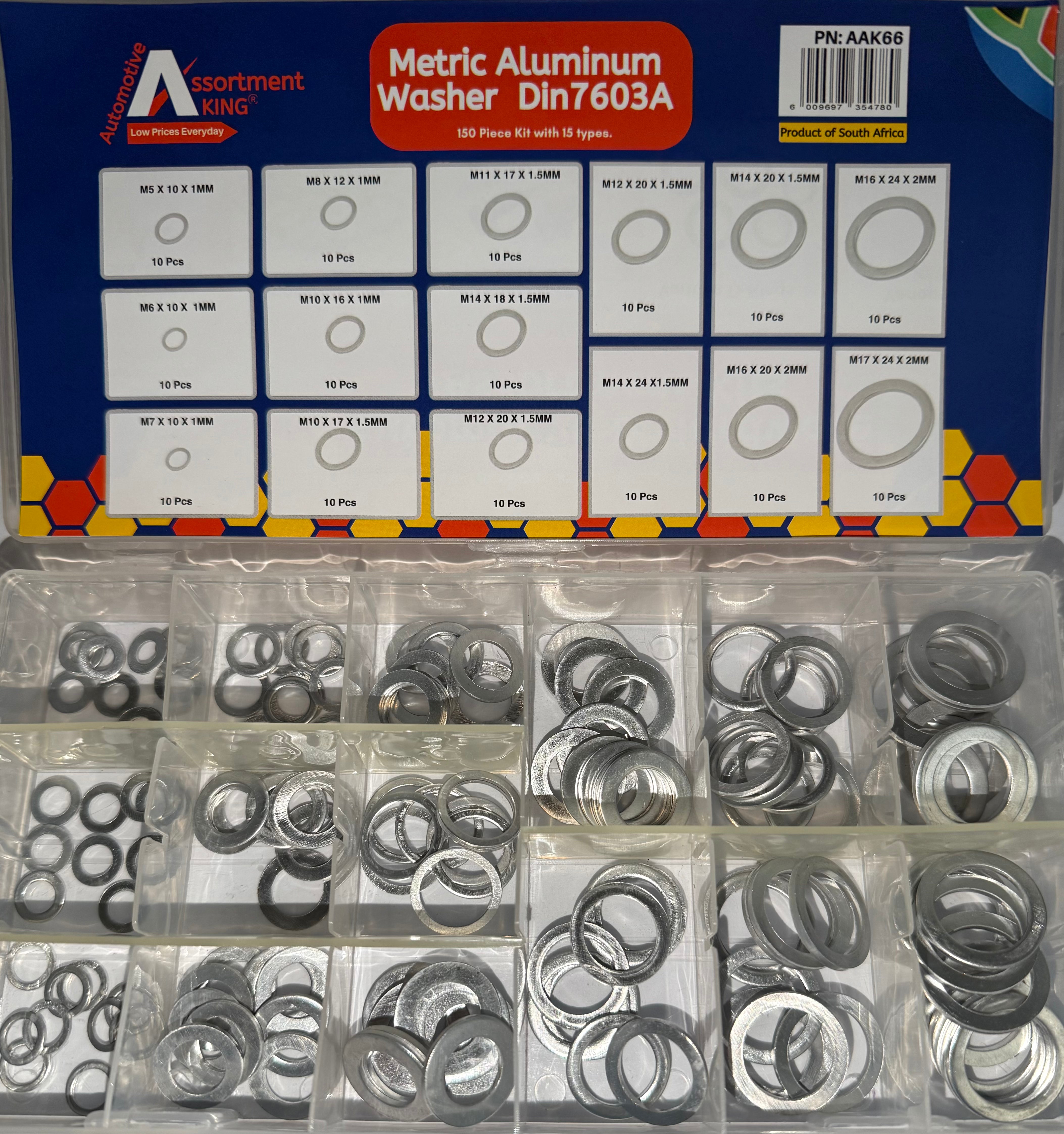 Metric Aluminium Washer-Din 7603A