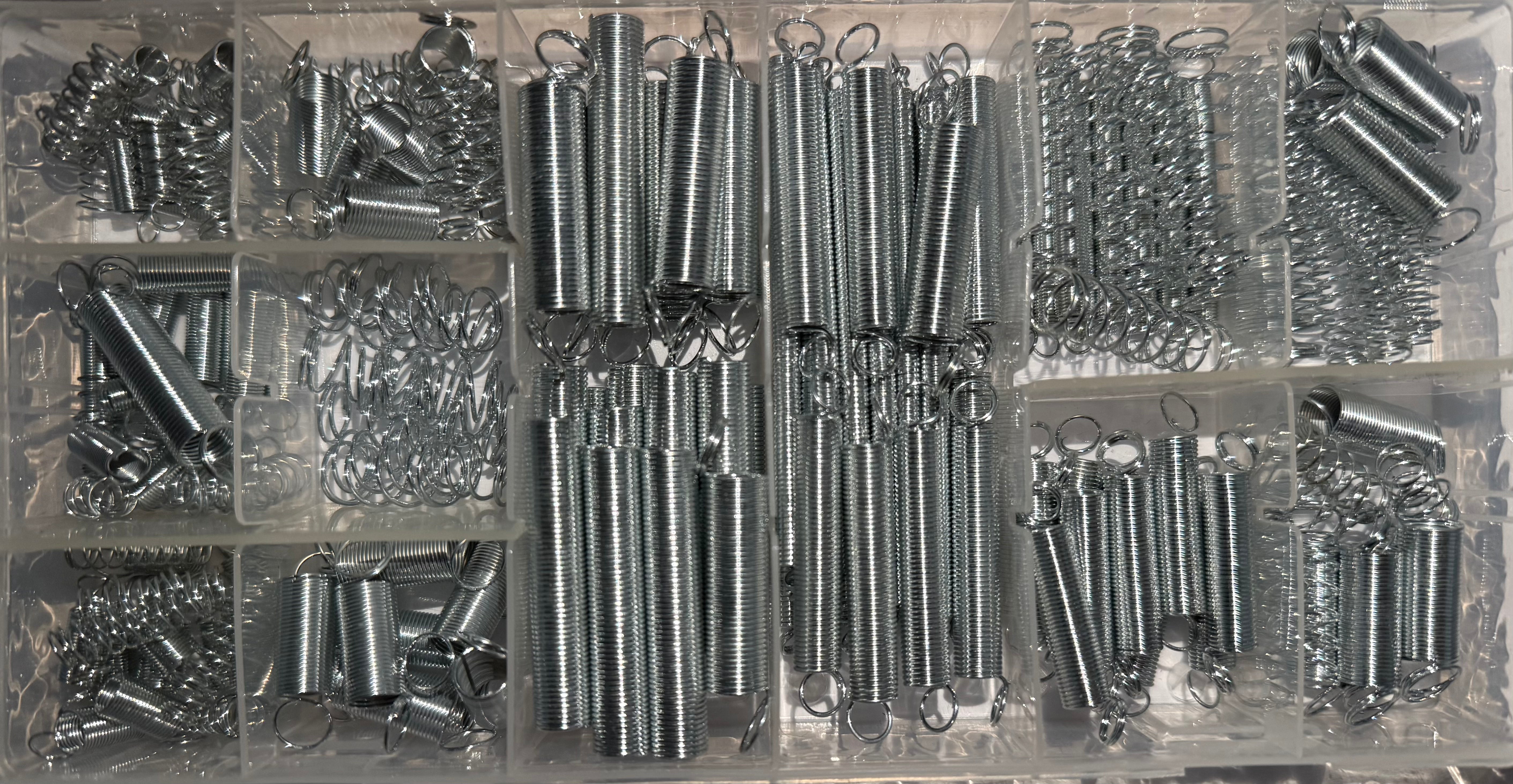 Compression Springs - Din 2095 (204 Piece Set)